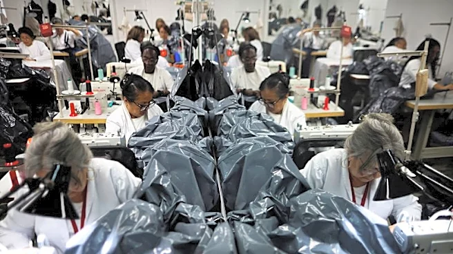 Venezuelan fashion workshop swaps gowns for body bags after deadly earthquakes