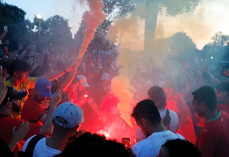 Soccer-France, Morocco bring post-colonial ties and family feel to Boston