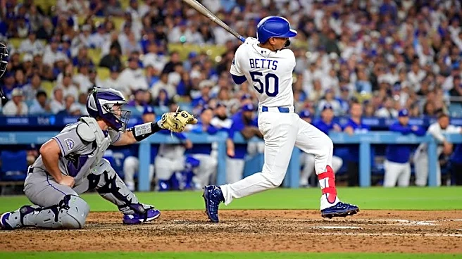 Mookie Betts' tiebreaking hit sends Dodgers to series win over Rockies