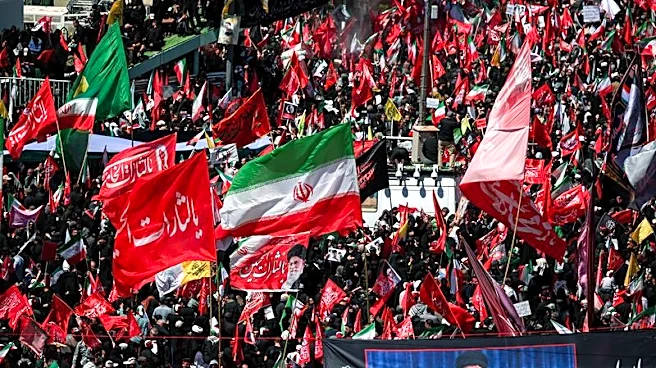Iran says it hits US military targets in Gulf, prepares to bury slain leader