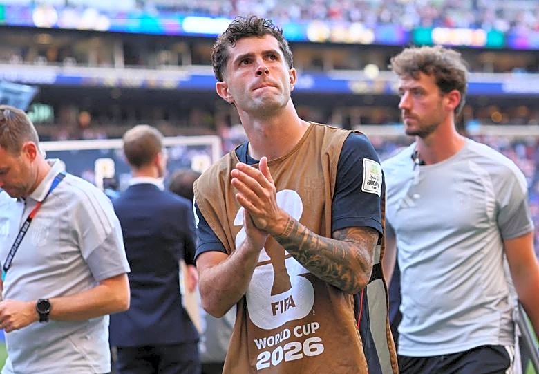 Report: US star Christian Pulisic suffered microfracture vs. Belgium