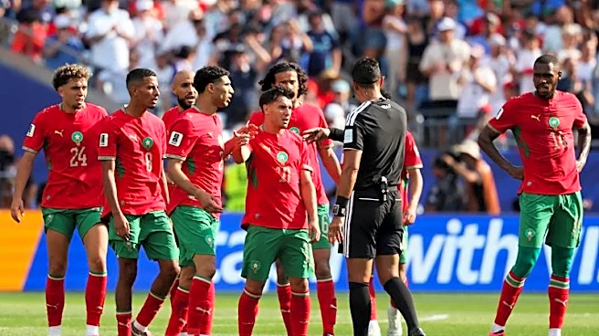 Soccer-Morocco have to accept defeat after being beaten by 'better' France