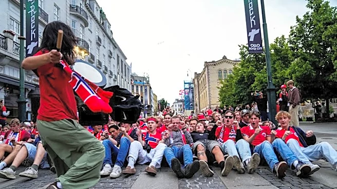 Soccer-Heavy rain threatens Oslo World Cup parties as Norway take on England