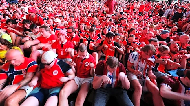 Viking enthusiasts hail spirit, if not technique, of Norway fans' "Viking row"