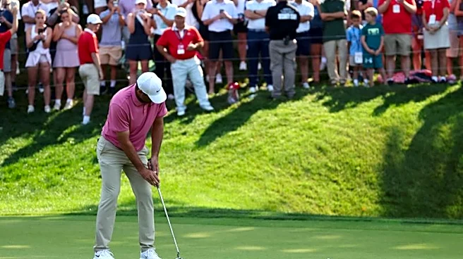 Golf-Scheffler misses cut at Scottish Open, ending 78-event run