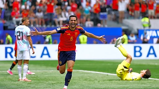 Soccer-Magic Merino strikes again as Spain down Belgium to reach World Cup semis