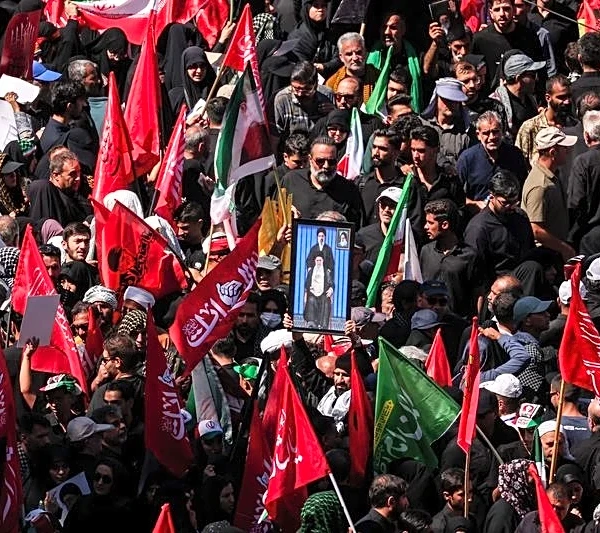 Iran's supreme leader pledges revenge for slain father and predecessor