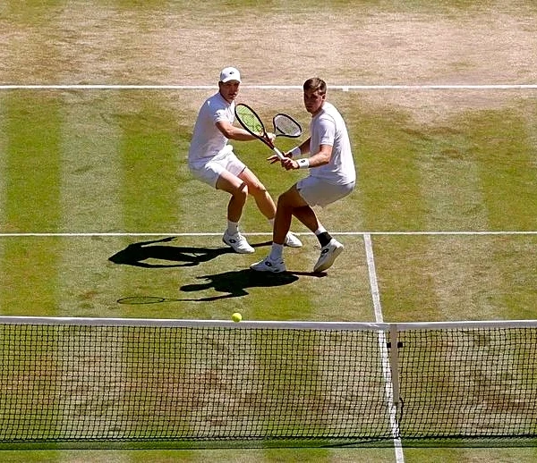 Tennis-Patten, Heliovaara win second Wimbledon men's doubles title