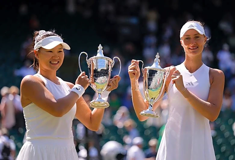 Tennis-Mladenovic and Guo triumph in Wimbledon women's doubles