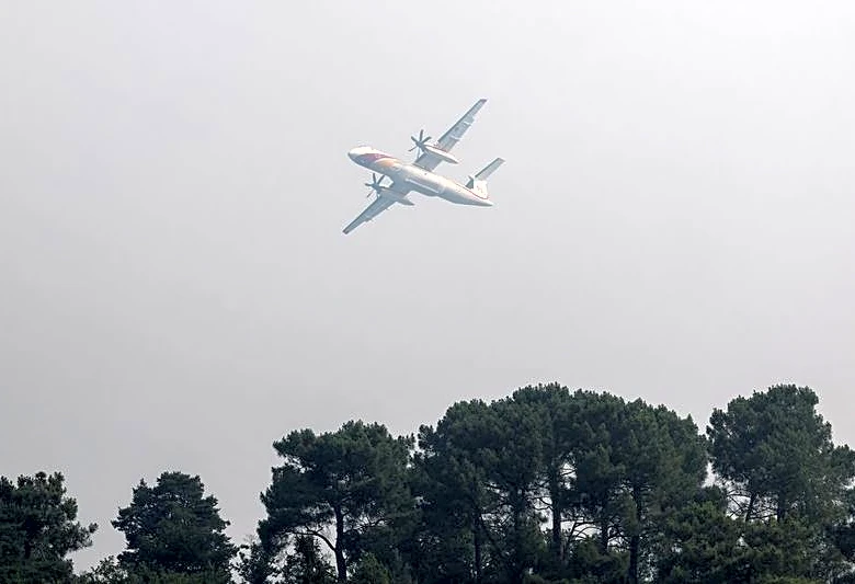 France sends water bombers to tackle wildfire outside Paris
