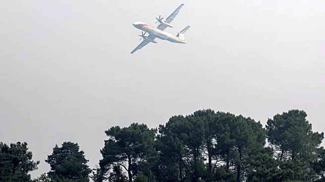 France sends water bombers to tackle wildfire outside Paris