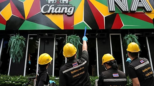 'No way out': Survivors describe deadly Bangkok bar inferno