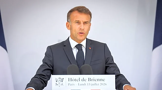 Macron calls go-it-alone defence strategies in Europe an 'absurdity'