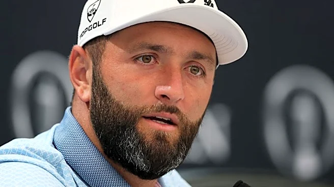 Golf-Rahm plans cautious approach in firm conditions at Birkdale
