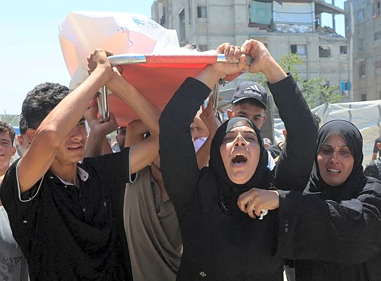 Israeli fire kills nine in Gaza, including a 10-year-old, officials say