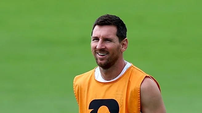 Soccer-Messi in a happy place as Argentina ready to take on England