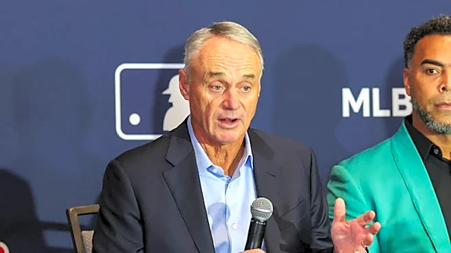 Manfred disputes MLBPA's notion that CBA ads are 'perverse'