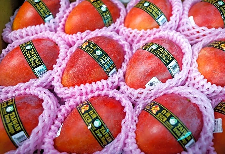Taiwan's premium mangoes wing their way to Europe for the first time