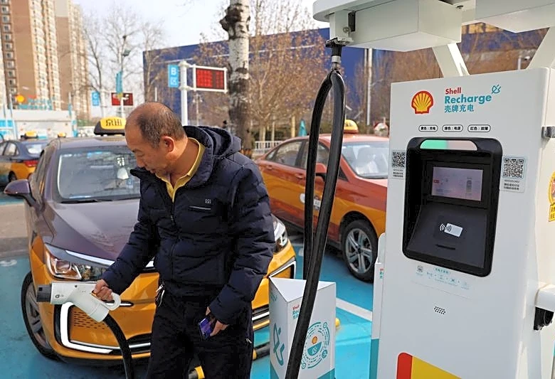 China turns to electric taxis to soften Hormuz oil shock