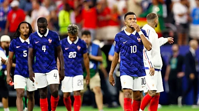 Soccer-France’s golden generation left heartbroken as Zidane era beckons