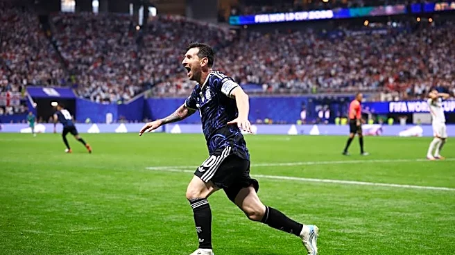 Soccer-No goals but Messi the team man comes through to help Argentina to another final