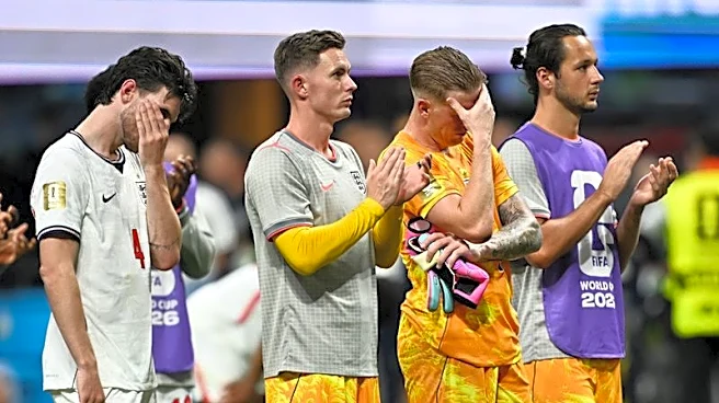 Soccer-England's bid to hang on blown apart by Argentina masterclass