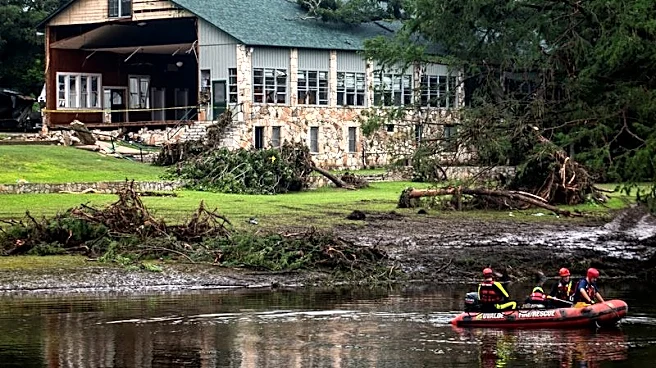Flash flood emergency strikes Texas year after Camp Mystic disaster