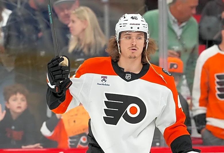 Flyers sign restricted free agent F Trevor Zegras to 4-year deal