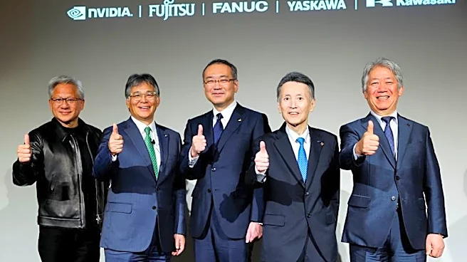 Nvidia partners with Japan robotics firms on AI development