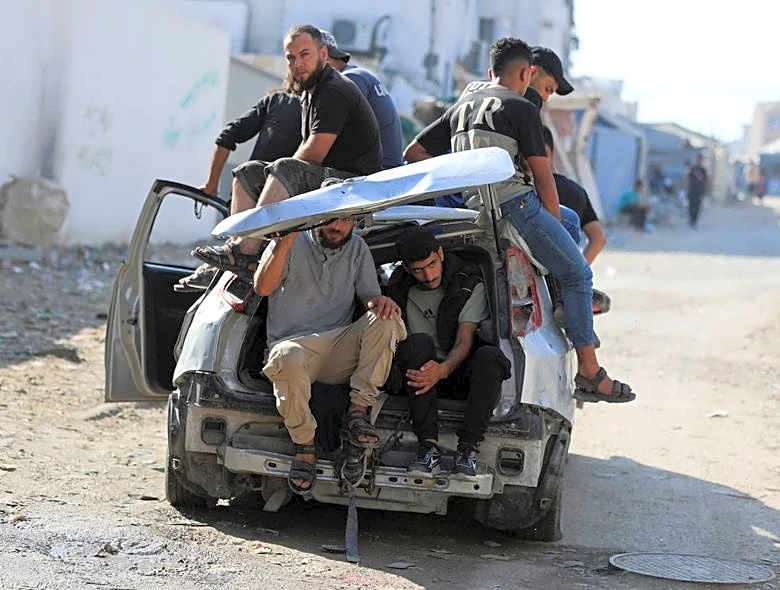 Escalating Israeli strikes kill five people in Gaza, medics say