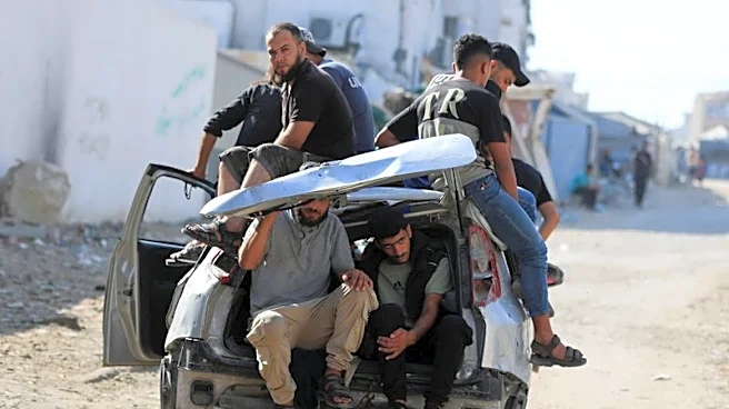 Escalating Israeli strikes kill five people in Gaza, medics say