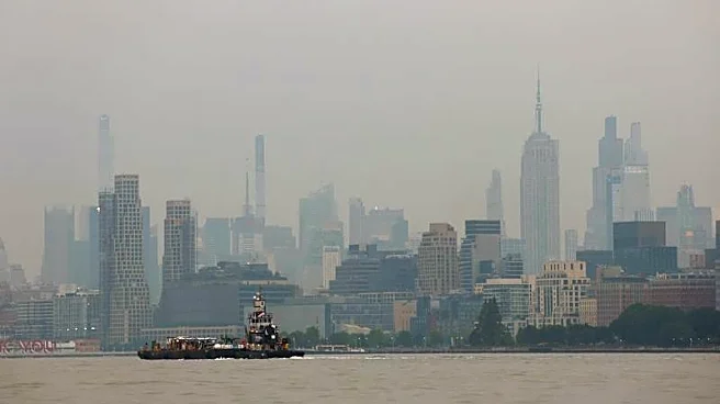 Soccer-Canadian wildfire smoke blankets New York before World Cup final, relief expected by Sunday