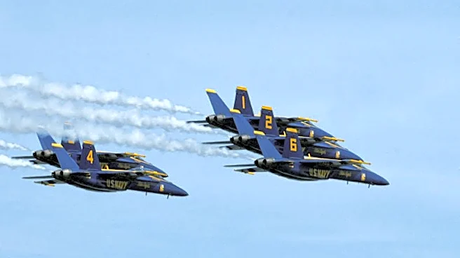 Pentagon chief backs pilots amid review into US Navy Blue Angels' low altitude flight