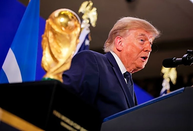 Soccer-Trump back in World Cup spotlight after starring role in tournament's controversies