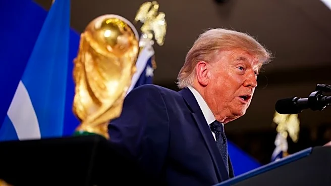 Soccer-Trump back in World Cup spotlight after starring role in tournament's controversies