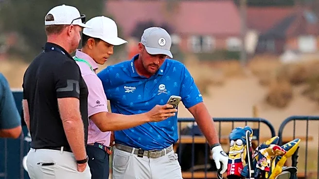 Golf-DeChambeau penalty 'clear cut' says R&A chief