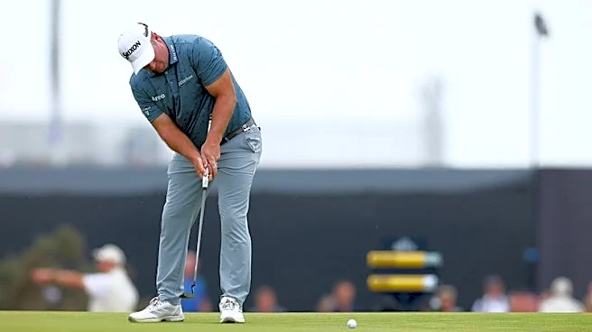 Golf-New Zealand's Fox shares Open lead after record-equalling 62