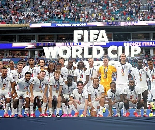 Soccer-England survive France fightback to secure third place in Miami goalfest