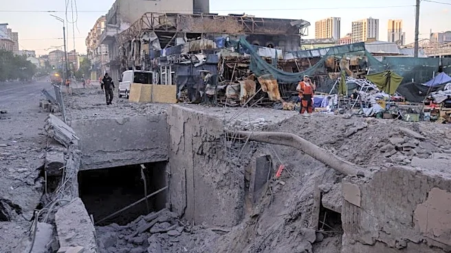 Russian missiles strike Kyiv killing one, wounding 13