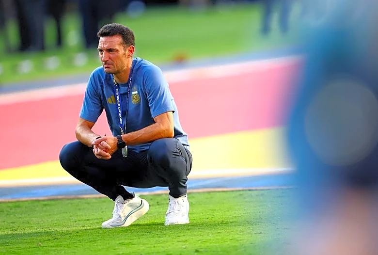 Soccer-We gave it everything, says Argentina coach Scaloni
