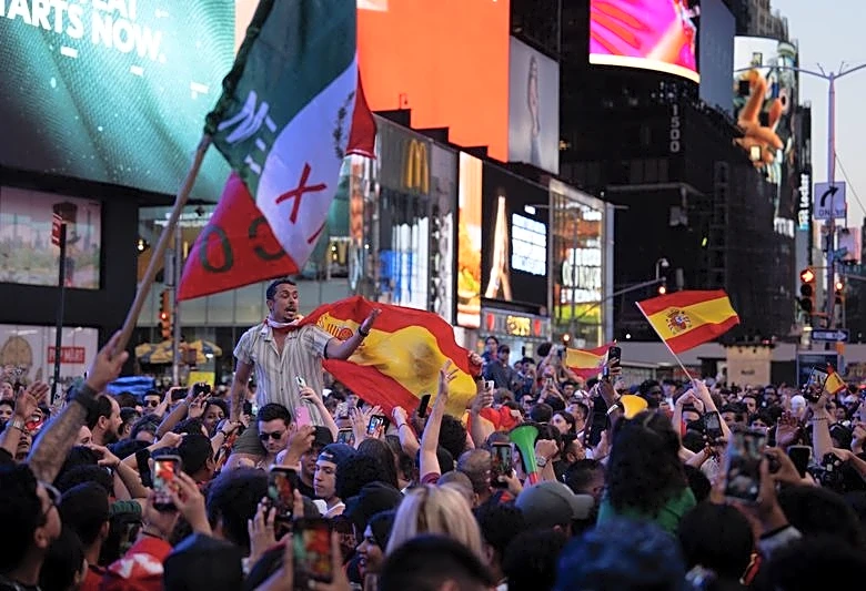 Soccer-'Great American Sleepover' softens US image abroad, but World Cup charm campaign hit some bumps