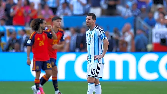 Soccer-Messi says Argentina's defeat by Spain left immense pain