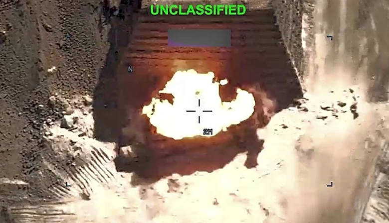 US military completes its latest strikes on Iran, marking the 10th successive night of attacks