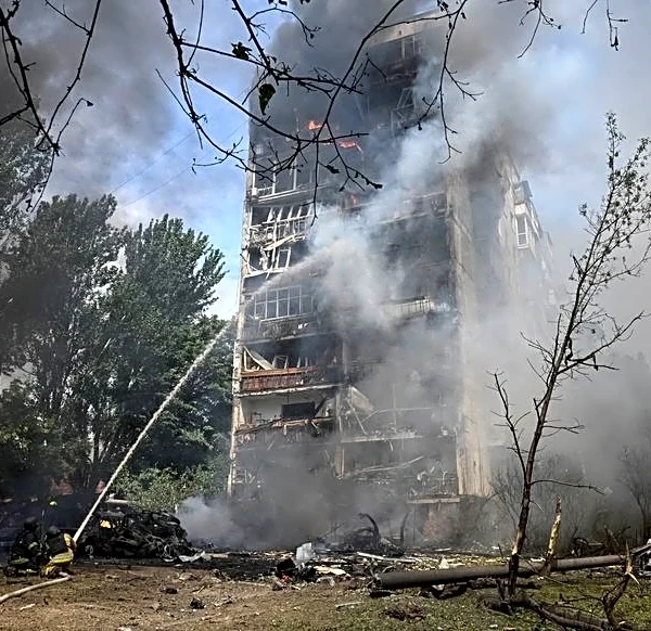 Russian attack kills three in Ukraine's Zaporizhzhia, officials say
