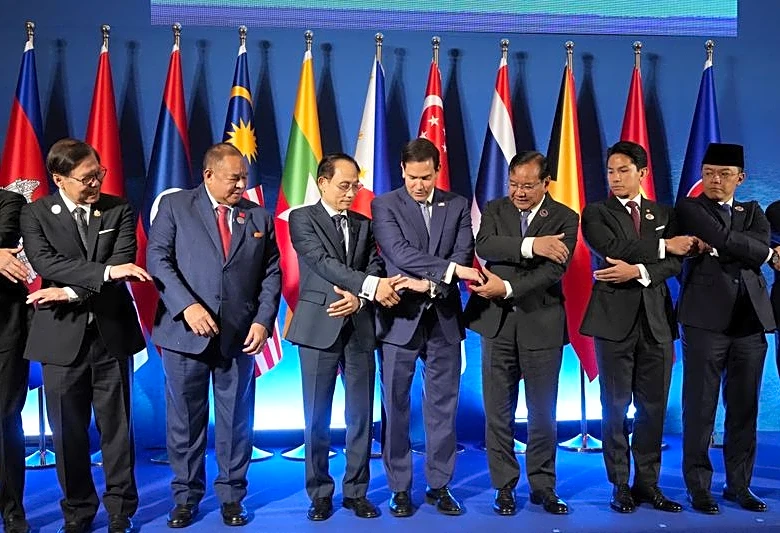 Rubio to hold talks with China's Wang Yi as regional powers join ASEAN meeting