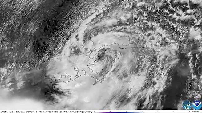 Tropical Storm Bertha makes landfall in St. Bernard Parish, Louisiana