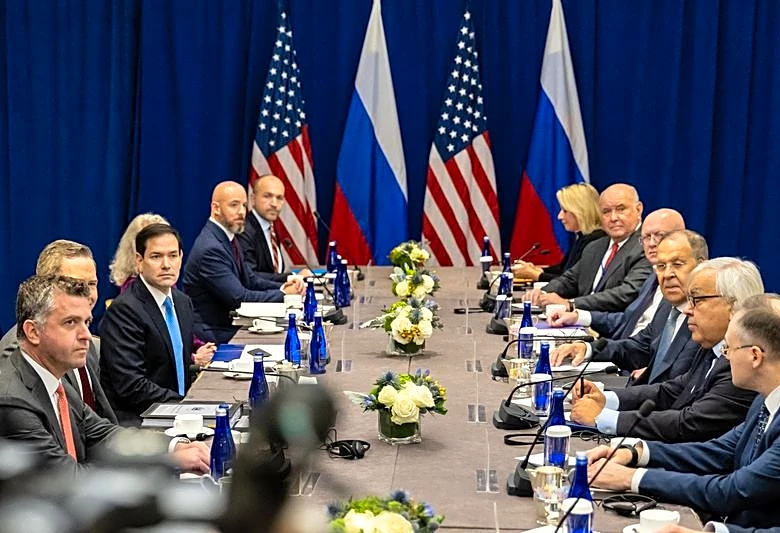Rubio says US committed to helping end Ukraine war after meeting Lavrov