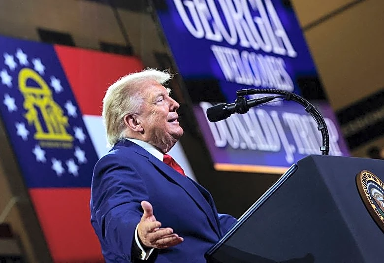 Trump returns to Georgia with election claims, worrying some Republicans