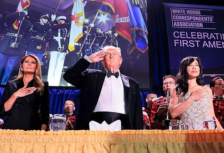 Trump to deliver 'unifying yet vicious' speech at dinner celebrating press freedom