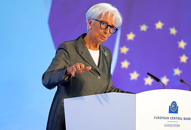 ECB facing mid-sized inflation shock, will get to 2% in year or so, Lane says